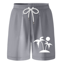 Boys Swim Trunks Size 14-16 Quick Dry UPF 50+ Swimwear Elastic Drawstring Bathing Suit Hawaiian Beach Swim Boards Shorts Grey