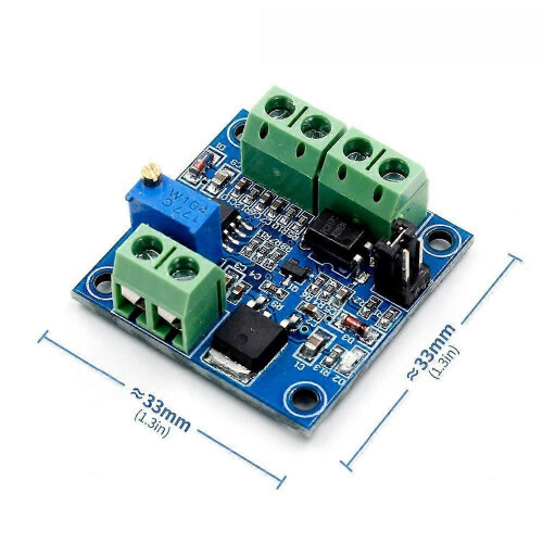 Module convertisseur PWM vers tension 0-10V for automates 1