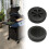 Lot de 2 Roues Barbecue Universelles 7" Résistantes Sable pour Diable, Camping 4