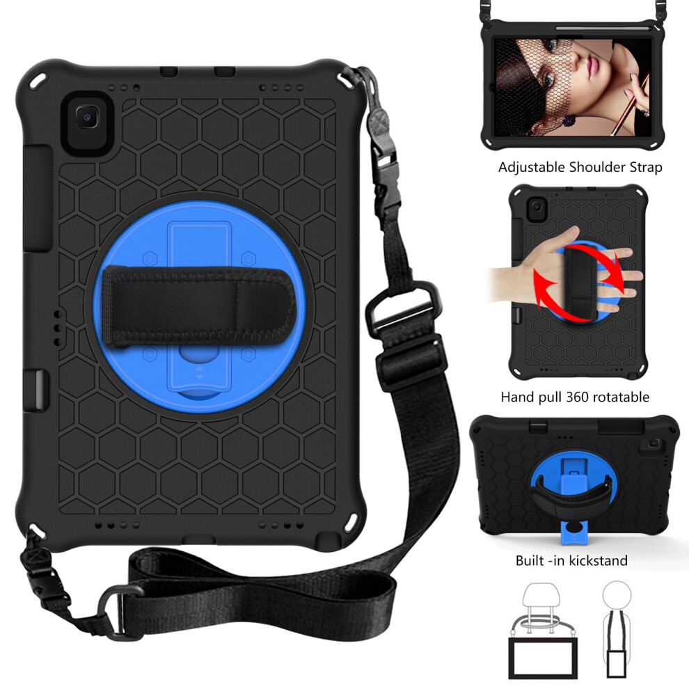 Kids-Friendly Slim Eva Case For Samsung Galaxy Tab S6 10.5 (2019, Sm-T860/T865) Â Convertible Handle Stand, Shockproof 9448483031288