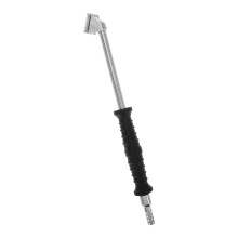 Air Gauge Tire Pressure Dual Head Chuck Zinc Alloy 1 Set