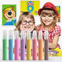 Sandkunstsett Fargerik sand Førskole DIY Håndverksleker Fargeleggingssett Ideal Kids