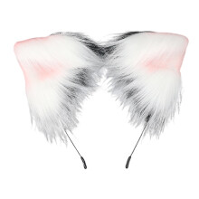 Ears Hairband Headband Plush Accessory for Winter 2025 Fresh Style