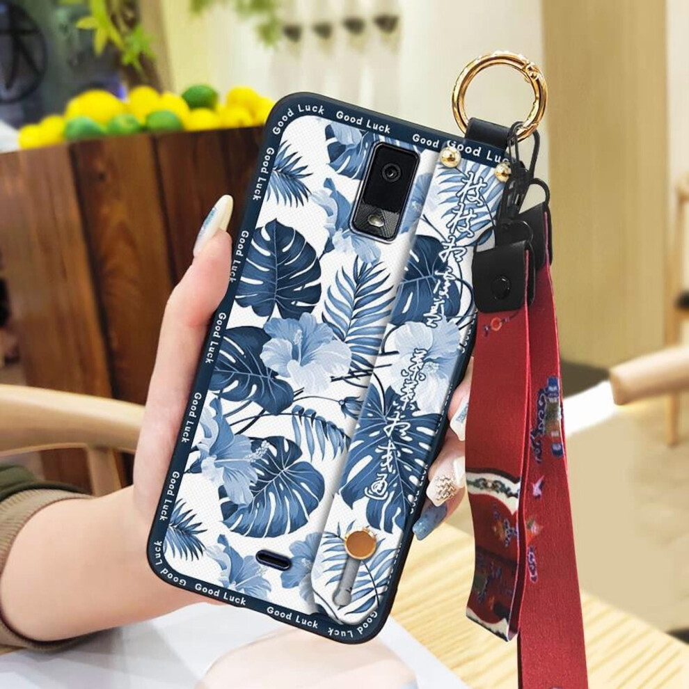 Blu View3/B140dl Phone Case: Silicone, Shockproof, Dirt-Resistant, Kickstand, Wrist Strap, Ring, Lanyard, Waterproof, Anti-Knock 9448483077637