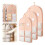 Space-Saving Hanging Garment Bag with Self-Compression Zipper, Compatible with Down Coats 1