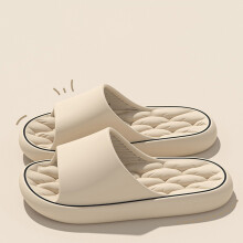 Women's Bathroom Slippers, Thicked Lightwight Non-Slip Shower Shoes with Hole, Soft Comfort Beach Slippers for Home, Travel, Hotel