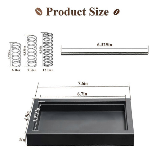 Bac Égouttement Extra-Plat Kit Soupape for Gaggia Classic Pro 2