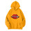 Γυναικεία oversized casual φούτερ με κουκούλα, φαρδιά γραφικά φούτερ, με στρογγυλή 1