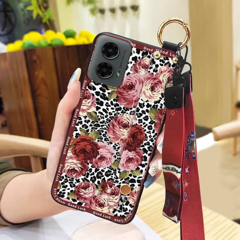Moto G 5G 2024 Phone Case With Wristband, Dirt-Resistant, Anti-Knock, Soft Tpu, Kickstand, Lanyard – Compatible With Moto G 5G 2024 9448483077767