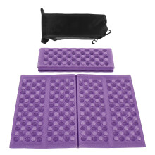 Faltbares Sitzkissen, strapazierfähig, rechteckig, für Camping, Yoga, Strand, 2 Stück, 15 x 10,6 x 0,5 Zoll