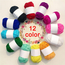 12-Pack Acrylic Yarn (70 yds/skein, 59ft total), Medium Weight, 12 Unique Colors – Beginner Craft & Amigurumi Set