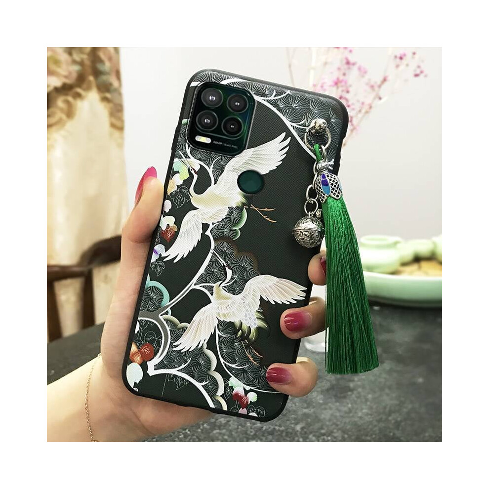 Moto G Stylus 5G Phone Case – Dirt-Resistant, Waterproof, Shockproof Tpu Back Cover With Chinese-Style Tassel, Anti-Dust & Anti-Knock 9448483080293