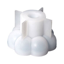Molde de silicona para portavelas con forma de flor para velas de té caseras – Reutilizable, compatible con velas de té estándar, ideal para la