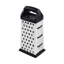 Cheese Grater Stainless Steel 4 Sided Handheld Box Grater, Kitchen Vegetable Shredder for Potato, Carrot, Hard Cheese, Ginger, Hash Browns
