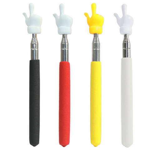 BE-TOOL Learning Resources Hand Pointers Classroom Pointer Stick Set Finger Pointer Pointer Tools Assorted Colors Set C