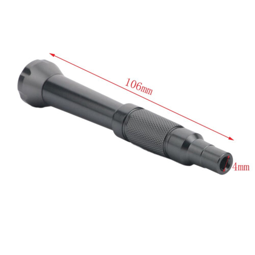 Precision Magnetic Screwdriver Handle Holder Repair Hand Tool for 4Mm Hex Bits Black