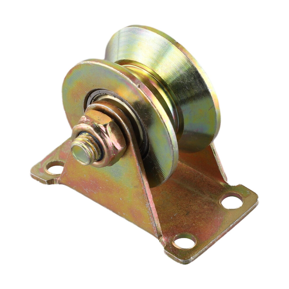 Track Pulley Steel Cable Pulley For Ropes 1-8Mm Cable Pulley With 2 Ball Bearing 50Mm 9489952774558