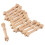 Kit 12 pièces maison poupée bois 1:12, balustres/rampe escalier 3
