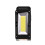 Torcia LED Supvox nera portatile per escursionismo, viaggi e lavoro. 1