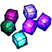12 Set LED Ice Cube for Drink Luminous Ice Tray for Beverages Jewelry Party Decorations Essential Colorful Barwares