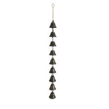 Wind Chimes Outdoor Metal Wind Chime 13.8" - Home Decor with Soothing Sound, Bronze Garden Wind Chimes for Patio, Porch, Balcony, Courtyard & Terrace