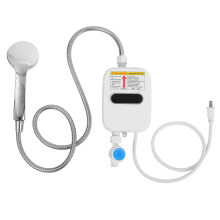 Încălzitor de apă electric instantaneu portabil Supvox1Pack pentru uz casnic, alb