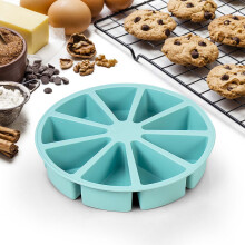 Séparateur à gâteau à 9 branches, moule à cheesecake et à pizza, plateau de découpe triangulaire