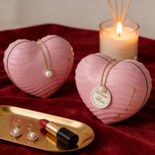Boîte à bonbons de la Saint-Valentin (lot de 4), petite boîte en métal vide en forme de cœur, idéale pour les cadeaux de mariage et le