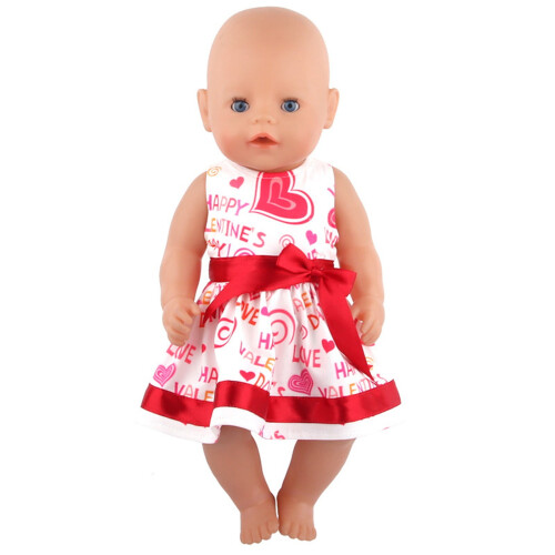Conjunto de roupas e acessórios para boneca de 45 cm (18 polegadas)