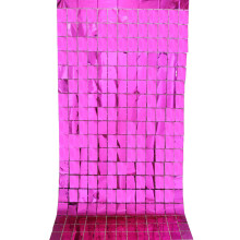 kusy fóliových závěsů na pozadí 94,5 x 198,74 cm, pozlátkové stuhy na narozeniny, promoci, oslavu narození dítěte, odhalení pohlaví,