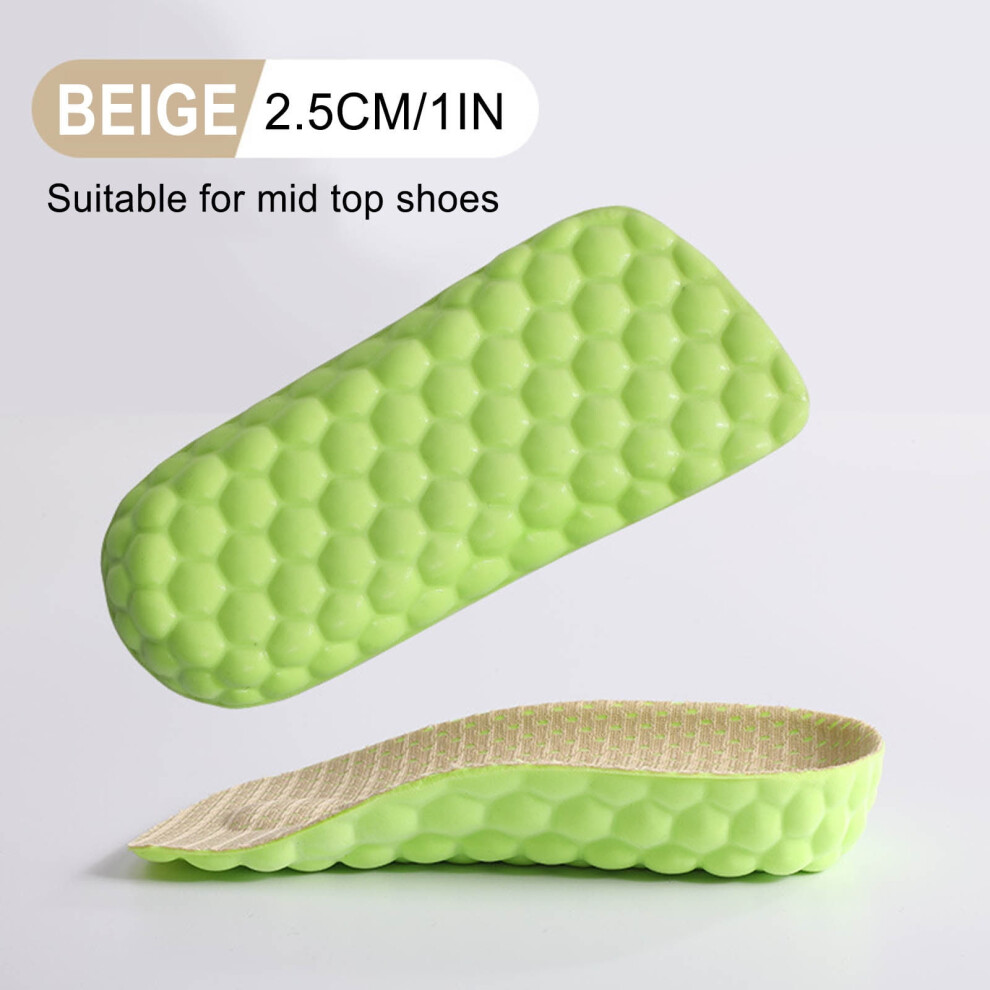 EGYMEN Invisible Height Increase Insoles with Arch Support
