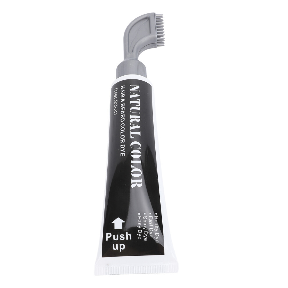 Black Easy Comb On Beard Dye Shampoo 80Ml