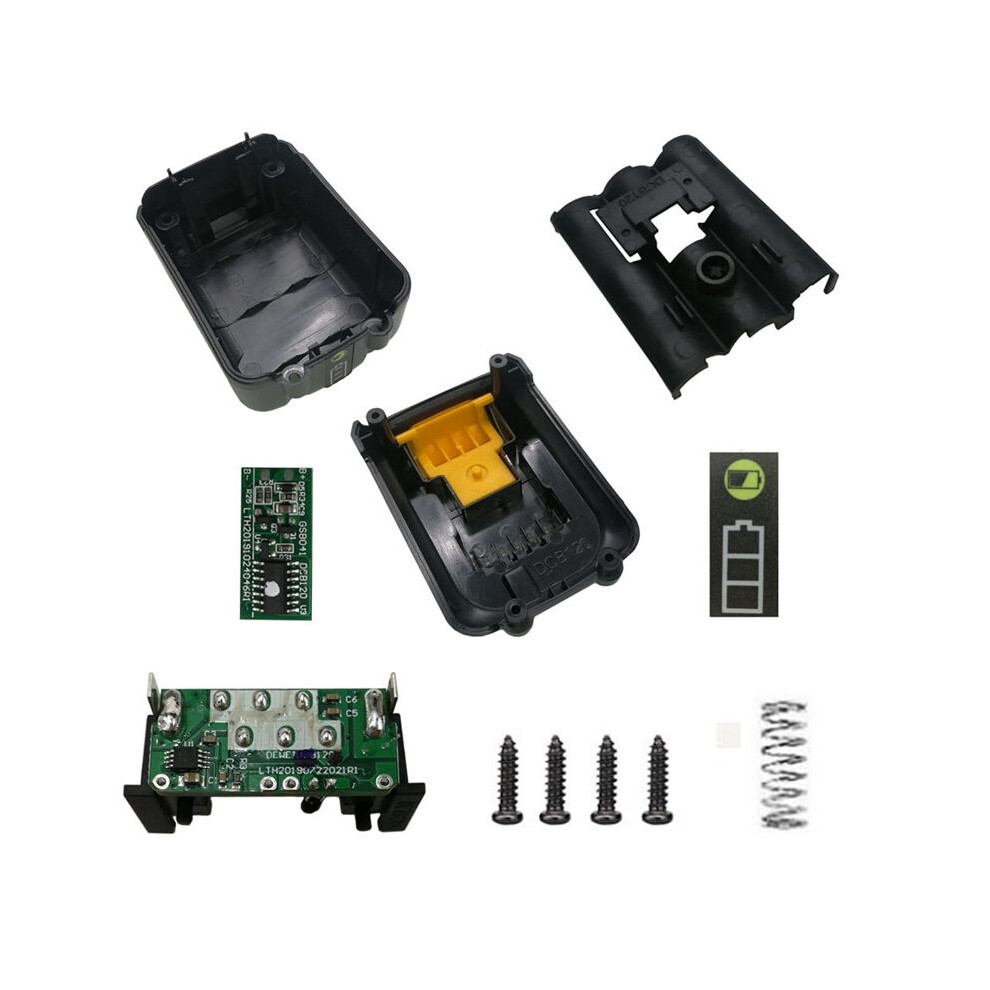 Dcb120 Battery Plastic Case Pcb Charging Protection Circuit Board Box For 10.8V 12V Li-Ion Battery Dcb125 Dcb127 6033724864430