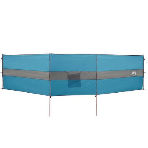 VidaXL vidaXL Camping Windbreak Blue 490x123 cm Waterproof