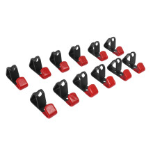 12 StüCk Reifen Rad Felgen Nabe HäNgender Metall Haken Metall Halter Shop Display Stand Rack Wand Montierter Renn Haken