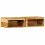 VidaXL vidaXL Wall-mounted TV Cabinets 2 pcs Solid Wood Acacia 1