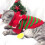 Christmas Striped Cat Sweater Soft Warm High-Stretch 7