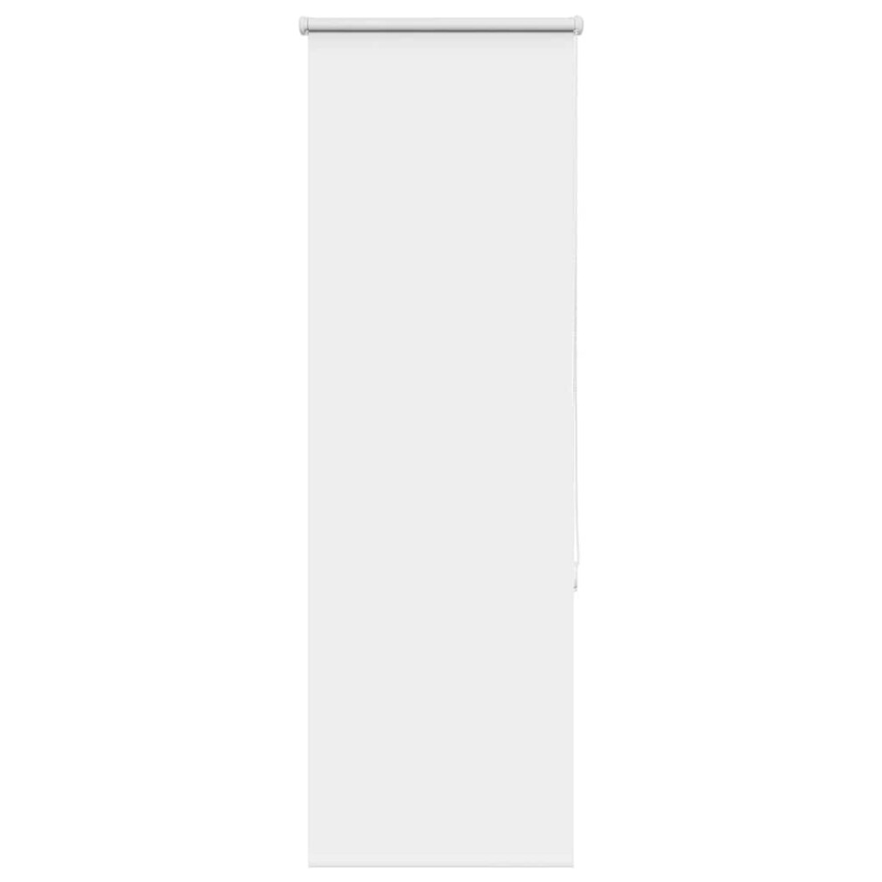 Vidaxl Roller Blind Blackout White 50X150 Cm Fabric Width 45.7 Cm Polyester