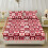 King Size Sheet Set Pink Red Heart Patchwork 3 Pc 5