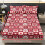 Full Size Sheet Set Pink Red Heart Patchwork 3 Pc 7