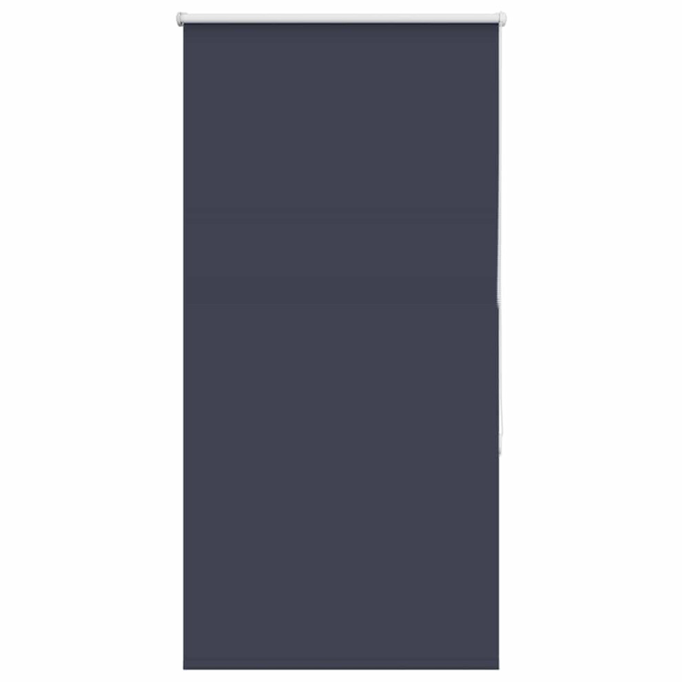 Vidaxl Roller Blind Blackout Marine 80X150 Cm Fabric Width 75.7 Cm Polyester