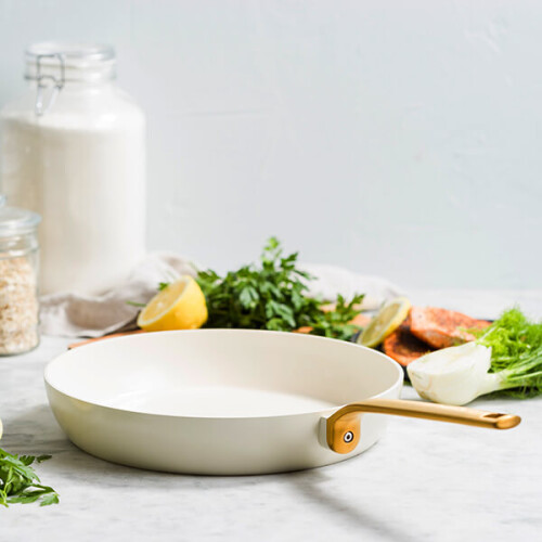 GreenPan GreenPan Evolution 30cm Frypan Cream 1