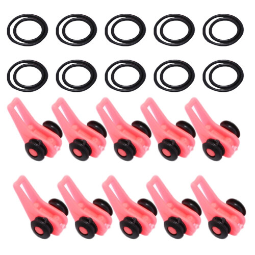 Windfall Adjustable Fishing Rod Hook Keeper Rubber Rings 2