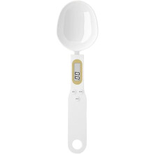Wiederaufladbare digitale Messlöffelwaage, 500 g/0,1 g Mini-Küchenwaage für Lebensmittel, Zutaten und Tierfutter