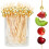 Kit da 300 pezzi per cake pop con bastoncini e involucri, sacchetti e fascette dorate. 1