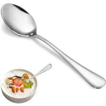16-teiliges Teelöffelset aus Edelstahl, 17 cm, robuste Spiegeloberfläche
