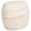 Beliani Side Table RICADI 40 cm 58 cm Travertine Effect 5