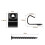 Stainless Steel Start Clips Deck Clips Universal Decking Clips with Decking Screws for Composite Deck Boards 160 Pack 4