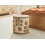 Beliani Pouffe DIMAN Jute White 2