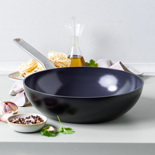 GreenPan GreenPan Evolution 28cm Wok Black 1